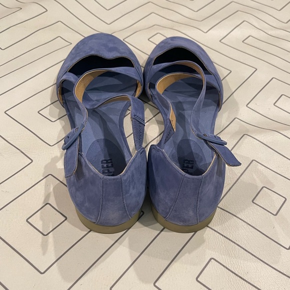 Camper Blue Round Toe Flats - Picture 9 of 13